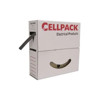 Cellpack AG Gaine thermorétractable 8 m x 12 mm Noir