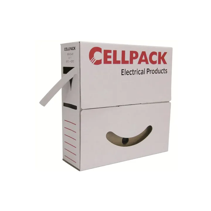 Cellpack AG Gaine thermorétractable 8 m x 12 mm Blanc