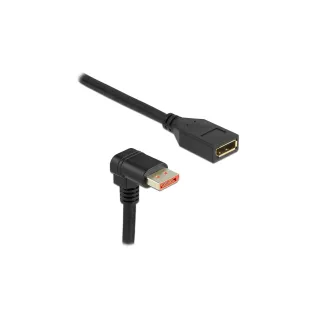 Delock Câble de prolongation Coudé en bas DisplayPort, 1 m