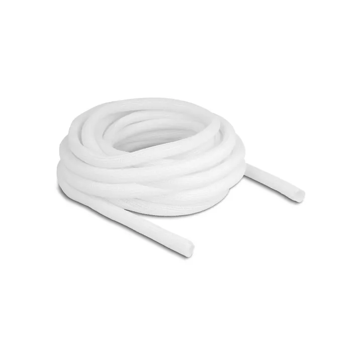 Delock Manchon tressé autofermant 10 m x 13 mm Blanc