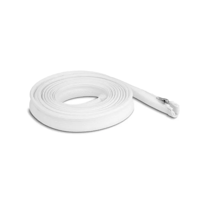 Delock Manchon tressé avec fermeture à glissière 3 m x 20 mm Blanc