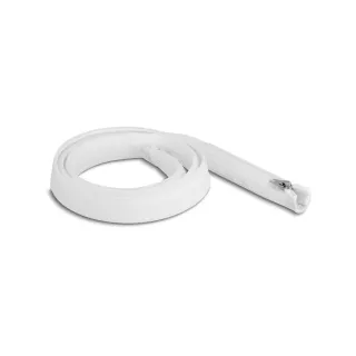 Delock Manchon tressé avec fermeture à glissière 1 m x 20 mm Blanc