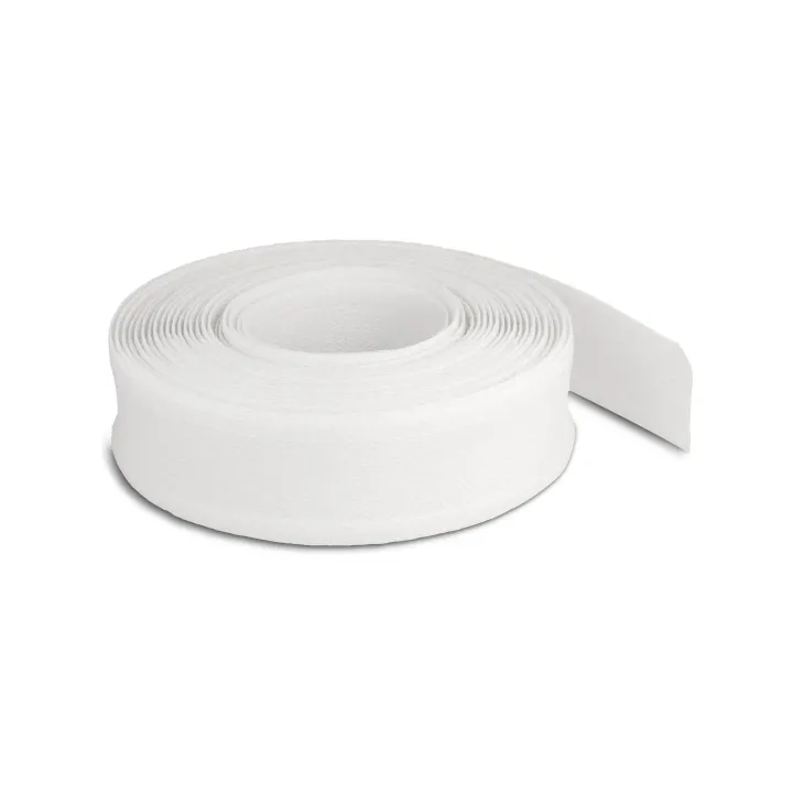 Delock Manchon tressé avec fermeture à scratch 10 m x 19 mm Blanc