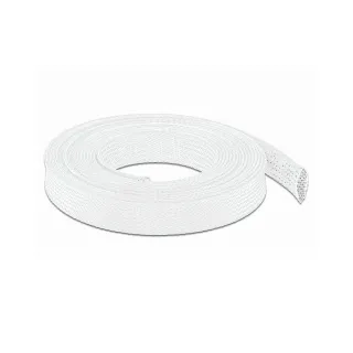 Delock Manchon tressé étirable 10 m x 19 mm Blanc