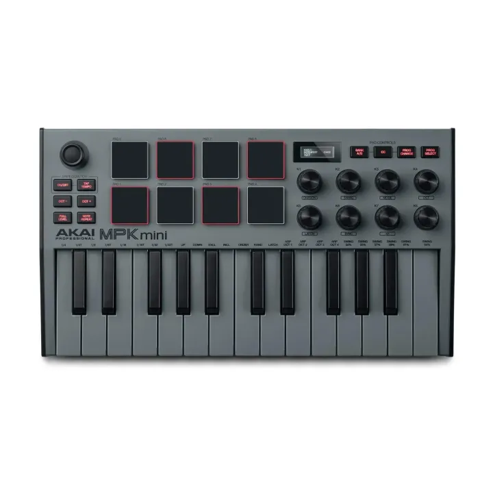 Akai Contrôleur clavier MPK Mini MK3 Grey