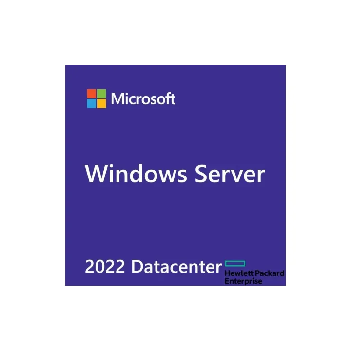 HPE Windows Server 2022 Datacenter 16 Core, Add-Lic, ML HPE ROK