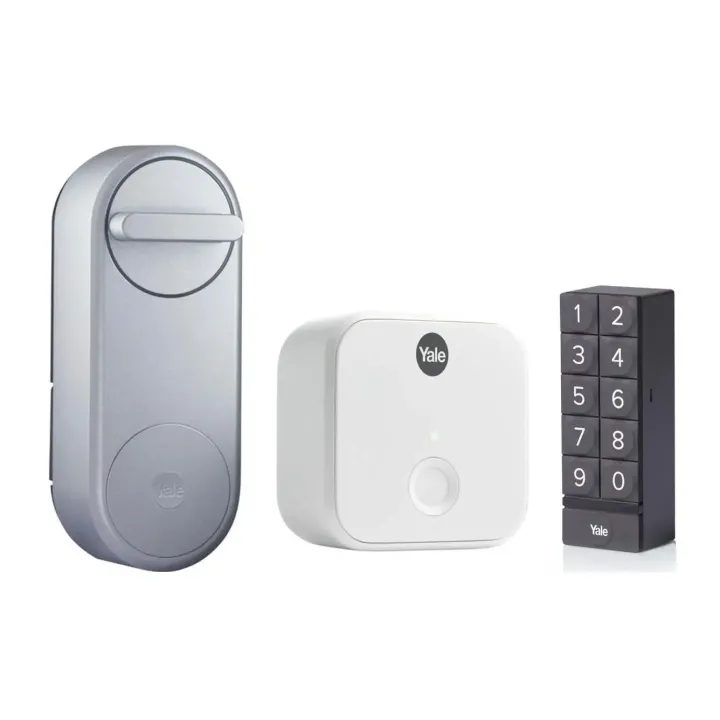 Yale Linus Smart Lock, Argent EU, y compris pont, clavier