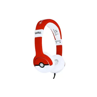 OTL Casques extra-auriculaires Pokemon Pokeball Rouge