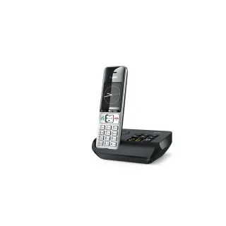 Gigaset Téléphone sans fil Comfort 500A Noir-Argenté
