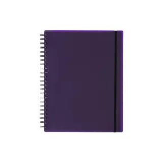 Kolma Carnet de notes Easy A4, À carreaux, Violet