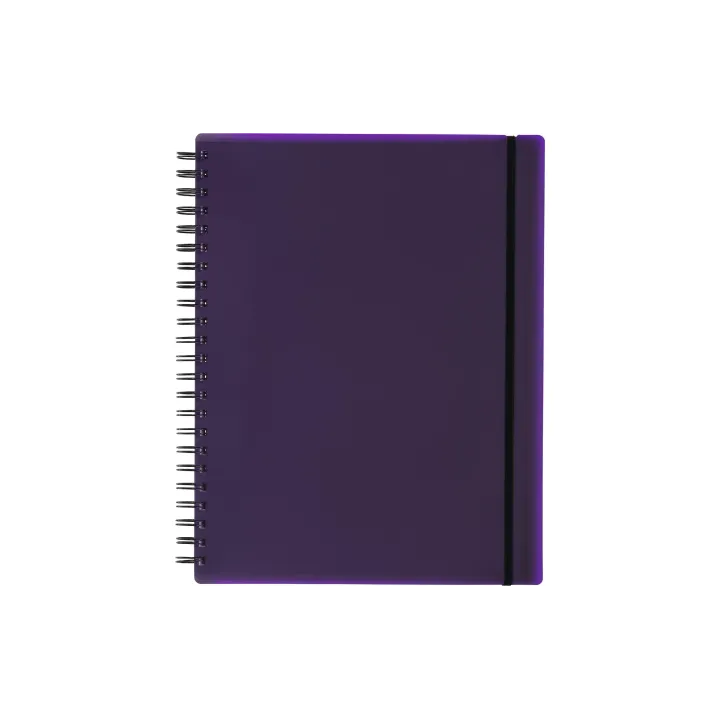 Kolma Carnet de notes Easy A4, À carreaux, Violet