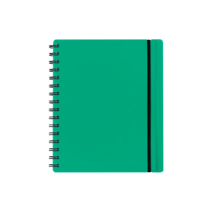 Kolma Carnet de notes Easy A5, À carreaux, Vert