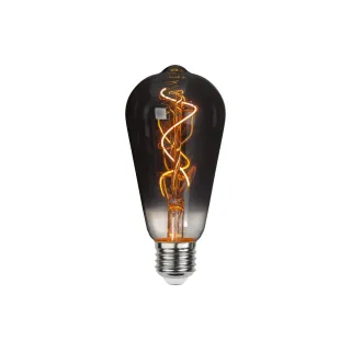 Star Trading Lampe LED Grace Smoke | 3 W | E27 | Blanc chaud