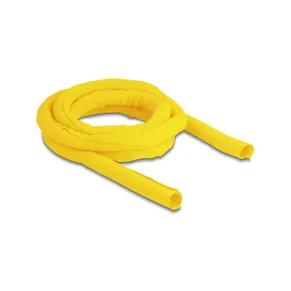 Delock Gaine de câble auto-fermant 2 m x 19 mm Jaune