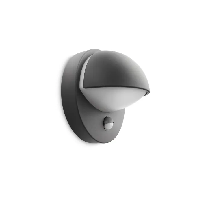 Philips Lampe murale June E27, 60 W, anthracite, BWM