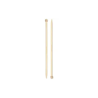 Prym Aiguilles à tricoter Bambou 5.00 mm, 33 cm