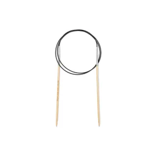 Prym 1530 Aiguille à tricoter circulaire BAMBUS 3.00 mm, 80 cm