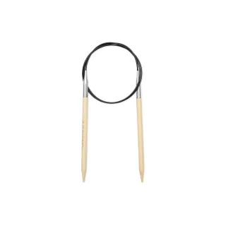 Prym Aiguille à tricoter circulaire Bambou 6.00 mm, 80 cm