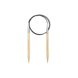 Prym Aiguille à tricoter circulaire Bambou 7.00 mm, 80 cm