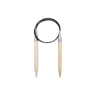 Prym Aiguille à tricoter circulaire Bambou 10.00 mm, 80 cm