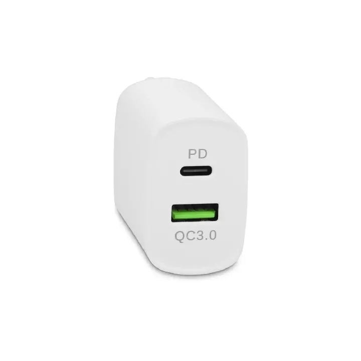 LMP Chargeur mural USB Dual Port USB-A - USB-C 20W