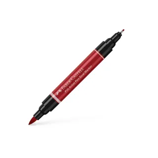 Faber-Castell Crayon à encre de Chine Pitt Artist Pen Dual Rouge foncé