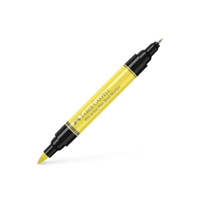 Faber-Castell Crayon à encre de Chine Pitt Artist Pen Dual Jaune clair