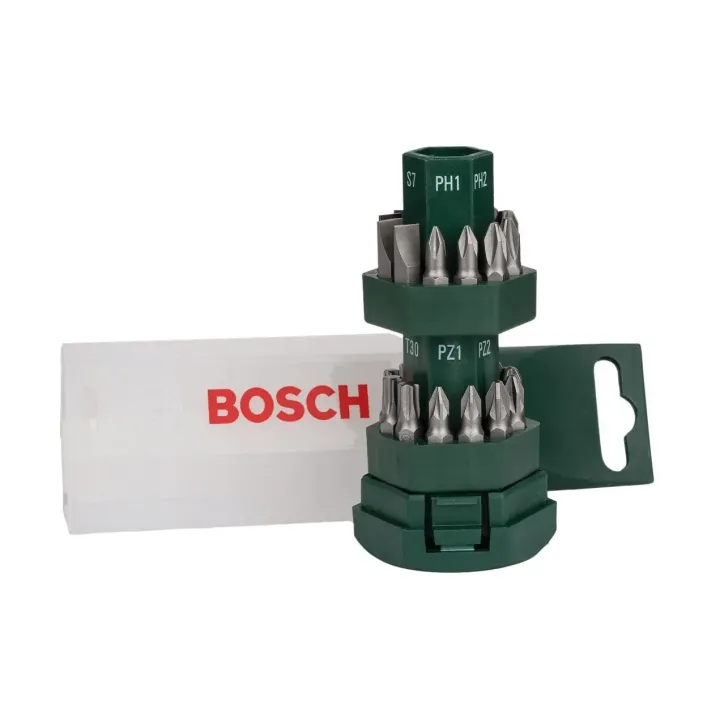 Bosch Kits de bits «Big Bit», 25 Pièce-s pièce(s)