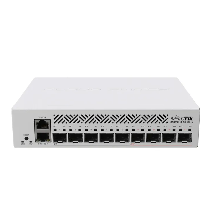 MikroTik SFP Switch CRS310-1G-5S-4S+IN 10 Port