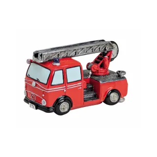 G. Wurm Tirelire Camion de pompiers 8 x 16 x 10 cm
