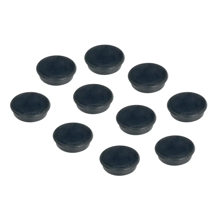 Franken Aimant O 13 mm, 10 Pièce-s, Noir