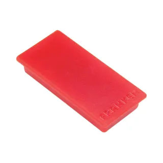 Franken Aimant 23 x 50 mm, 10 Pièce-s, Rouge