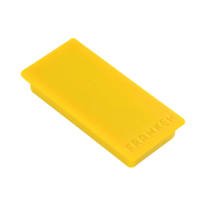 Franken Aimant 23 x 50 mm, 10 Pièce-s, Jaune