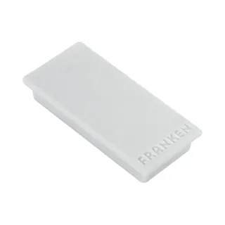 Franken Aimant 23 x 50 mm, 10 Pièce-s, Gris