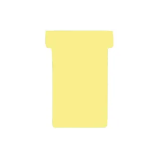Franken Cartes T Taille 2 | jaune | 100 pièces