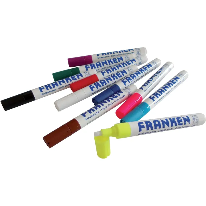 Franken Marqueur pour flipchart 2-5 mm, Multicolore