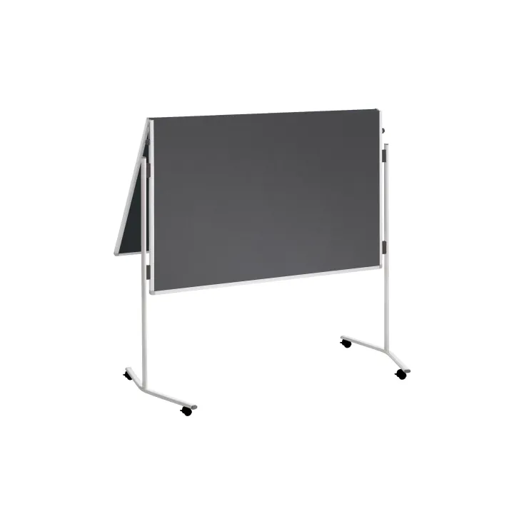 Franken Tableau d’affichage Eco 150 cm x 120 cm, Gris, pliable