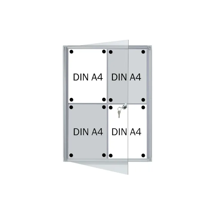 Franken Vitrine X-tra!Line 4 x A4