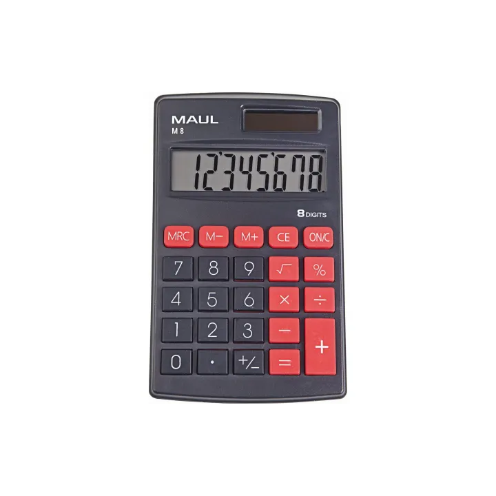 Maul Calculatrice M8 Noir