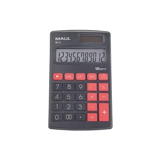 Maul Calculatrice M12 Noir