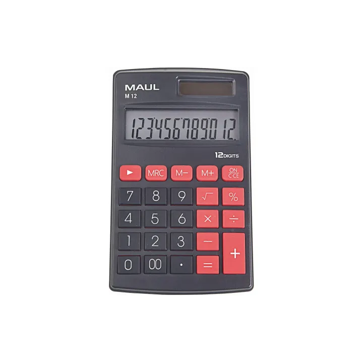 Maul Calculatrice M12 Noir