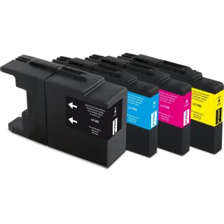 Generic Ink Encre Brother LC1280 XL Multipack noir-Cyan-Magenta-Yellow