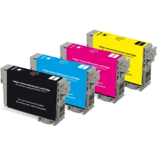 Generic Ink Encre Epson T0711 Multipack noir-Cyan-Magenta-Yellow