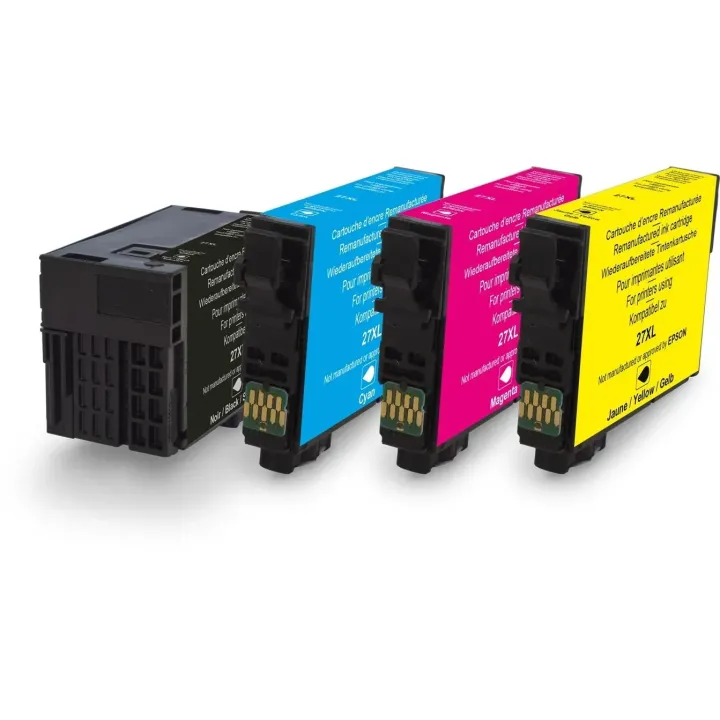 Generic Ink Encre Epson 27 XL Multipack noir-Cyan-Magenta-Yellow