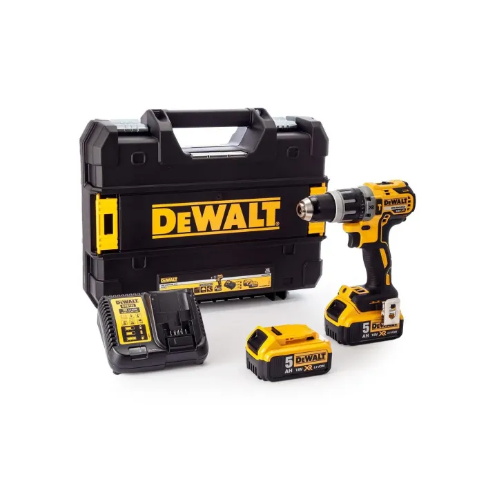 DeWalt Perceuses à percussion sans fil DCD796P2, 18 V Brushless 2x batterie