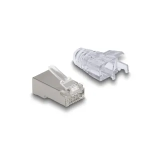 Delock Connecteur RJ45, FTP, Cat.6 50 Pièce-s, Transparent