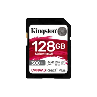 Kingston Carte SDXC Canvas React Plus 128 GB