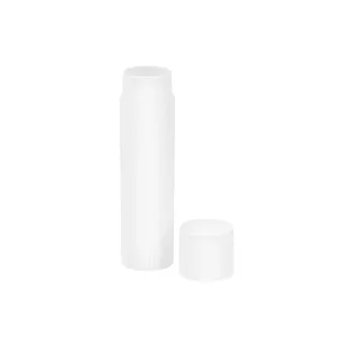 Glorex Barattolo per cosmetici Tube de rouge à lèvres 6 ml 3 pièces, Blanc