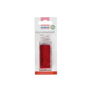 Glorex Colorant cosmétique 25 g, rouge