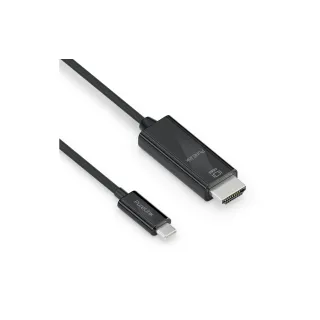 PureLink Câble IS2201-010 USB type C - HDMI, 1 m, Noir